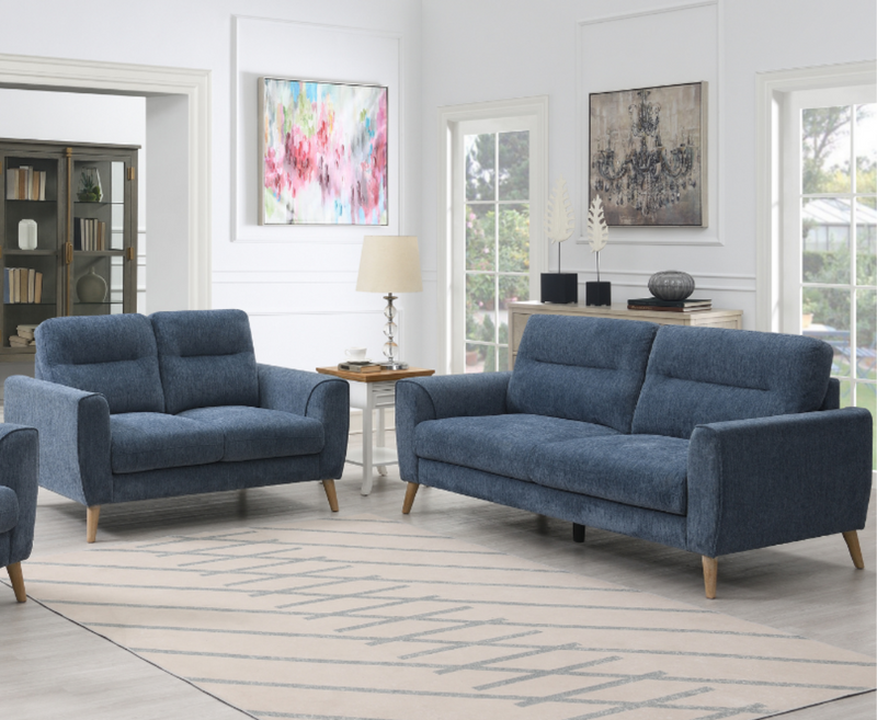 Anderson 2+1+1 Seater Fabric Sofa Set - 2 Colours