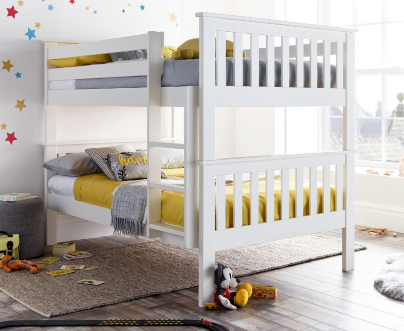 Bounty 4ft Duo Bunk Bed - White