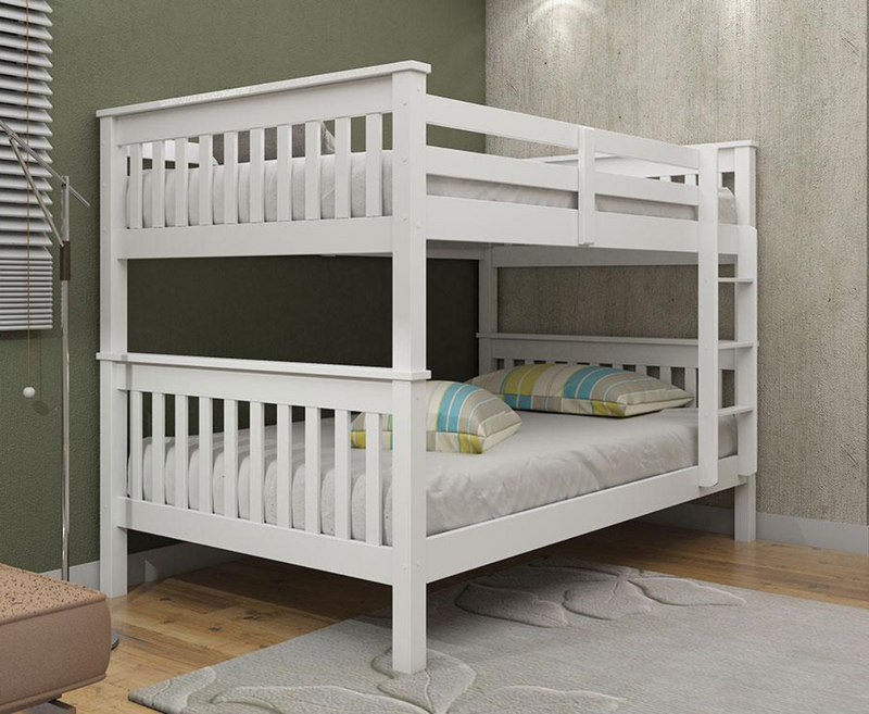 Bounty 4ft Duo Bunk Bed - White