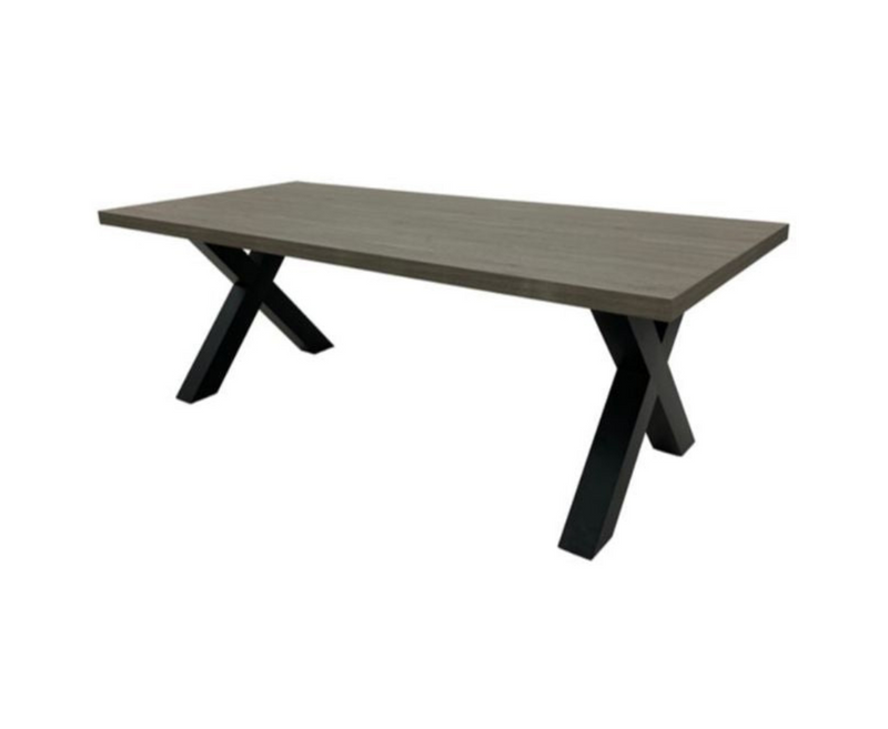 Dallas Dining Table 220 cm - Oak | Grey