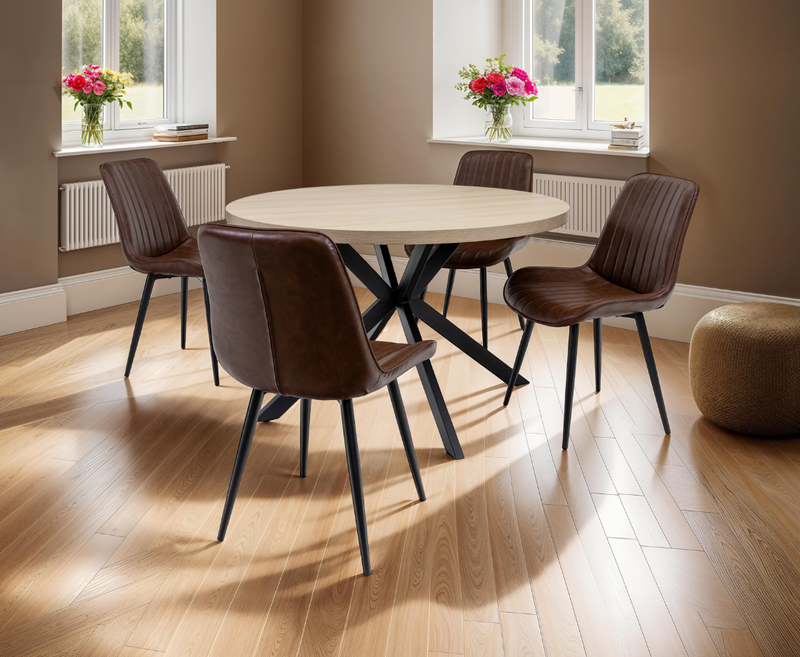 Dalton 1.2m Round Dining Table