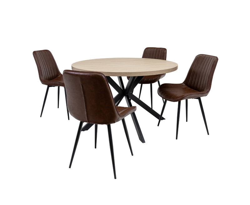 Dalton 1.2m Round Dining Table