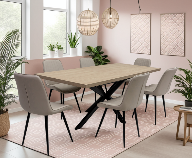 Dalton 1.6m Extending Dining Table