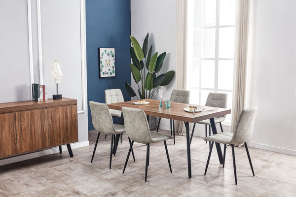 Isabelle 1.6m Rectangle Dining Table - Oak