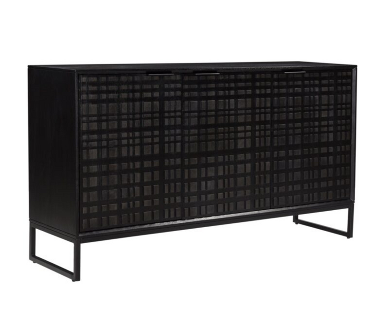 Fusion Large Sideboard - Black