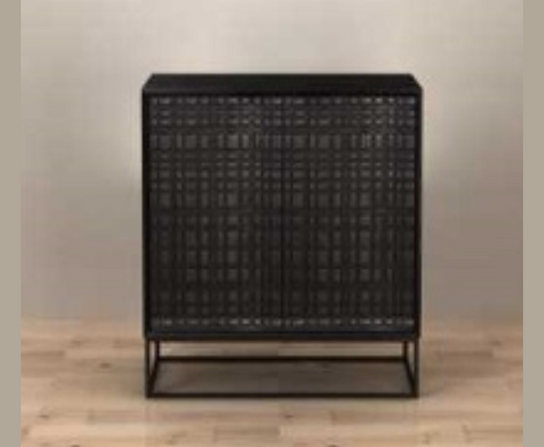 Fusion Drinks Cabinet - Black