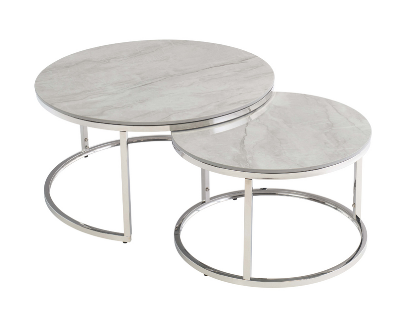 Hanson Coffee Table Set of 2 - Grey