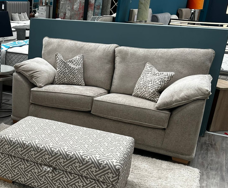 Hartshire 2+1+1 Seater Sofa Set - Grey