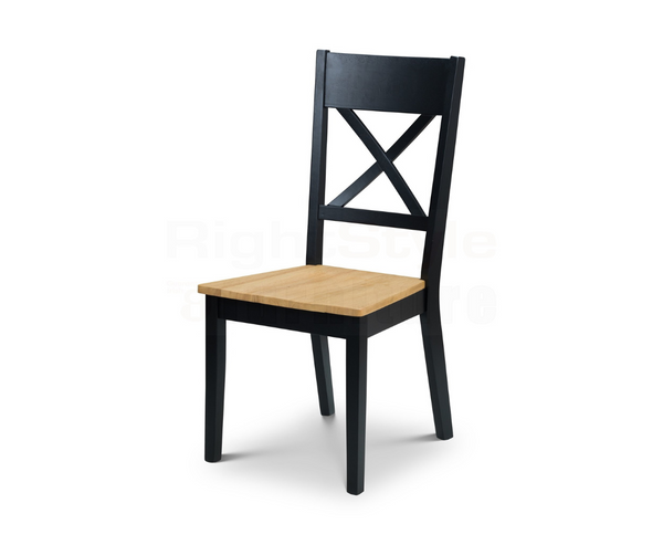 Heath Chair Black/Oak