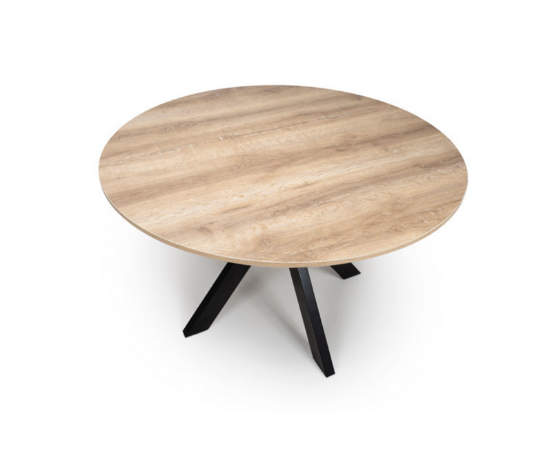 Manhattan 120cm Round Table Fixed