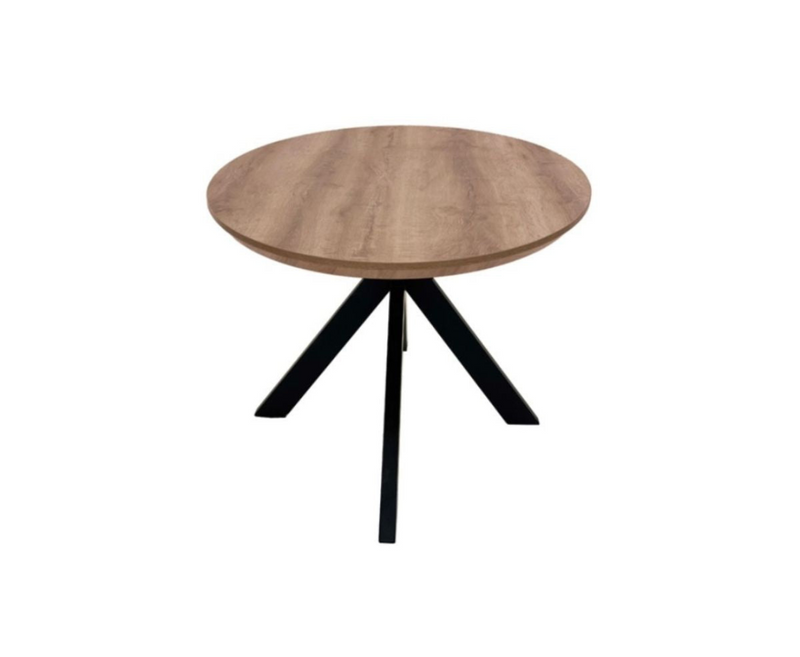 Manhattan 120cm Round Table Fixed