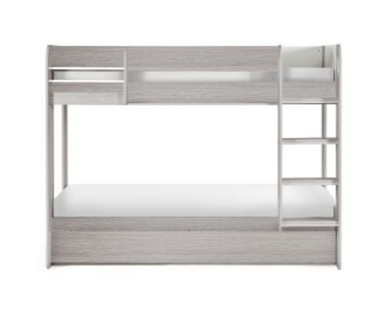 Mark Bunk and Underbed - Grey Oak