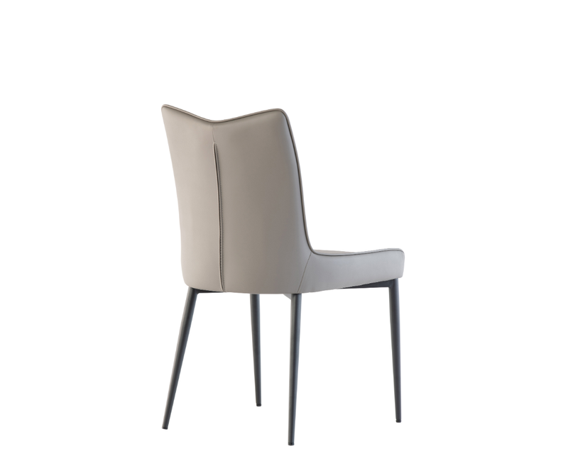 Nardo Fabric Dining Chair - Light Grey