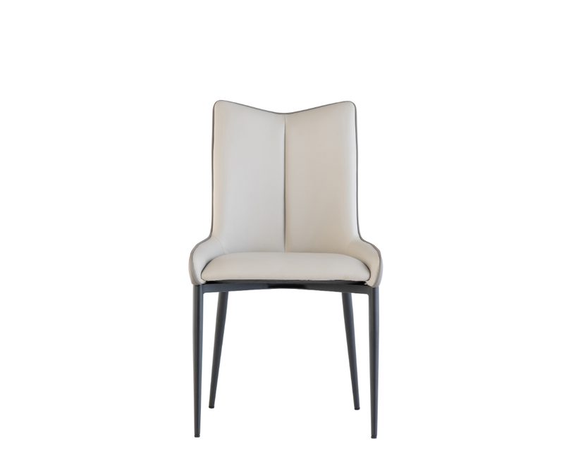 Nardo Fabric Dining Chair - Light Grey