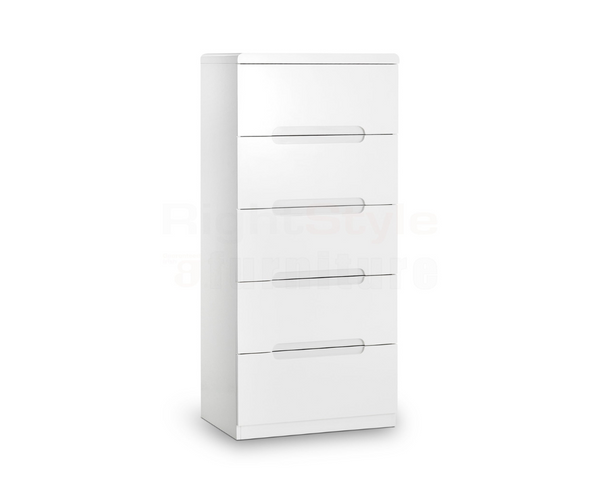 New York 5 Drawer Narrow Chest