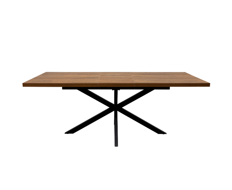 Panama 1.6m Extending Dining Table - Dark Oak