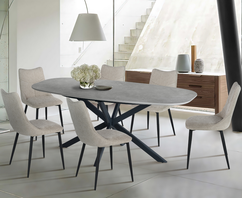 Pearl Dining Set - Grey