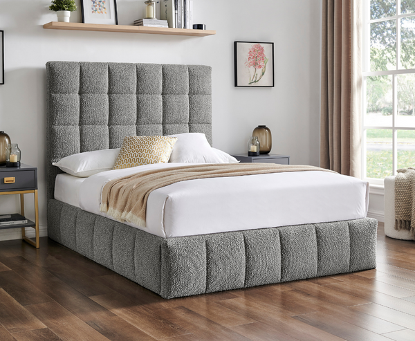 Starla 5ft Kingsize Ottoman Bed Frame - Dove Grey