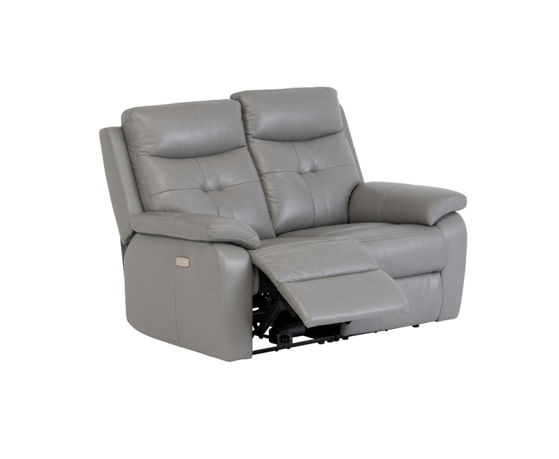 Sorena 2 Seater Leather Electric Recliner Sofa