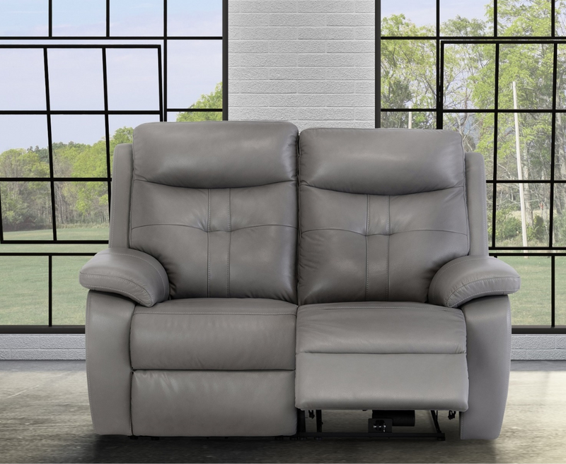 Sorena 2 Seater Leather Electric Recliner Sofa