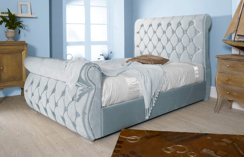 Chester 6ft Bed Frame- Naples Silver