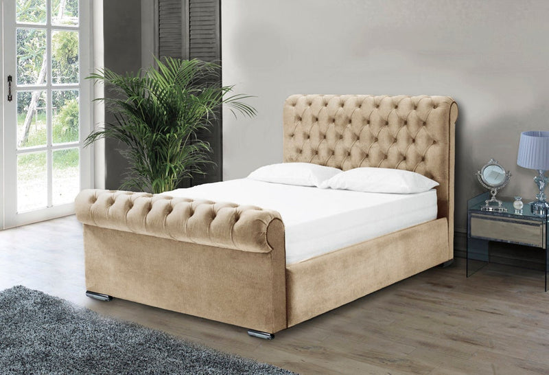 Benito 4ft Ottoman Bed Frame- Naples Black