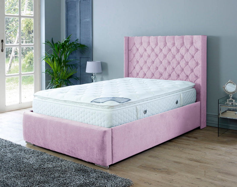 Rose 6ft Superking Bed Frame- Naples Grey