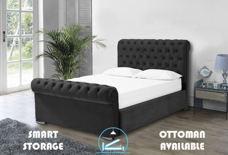 Benito 4ft Bed Frame- Naples Black