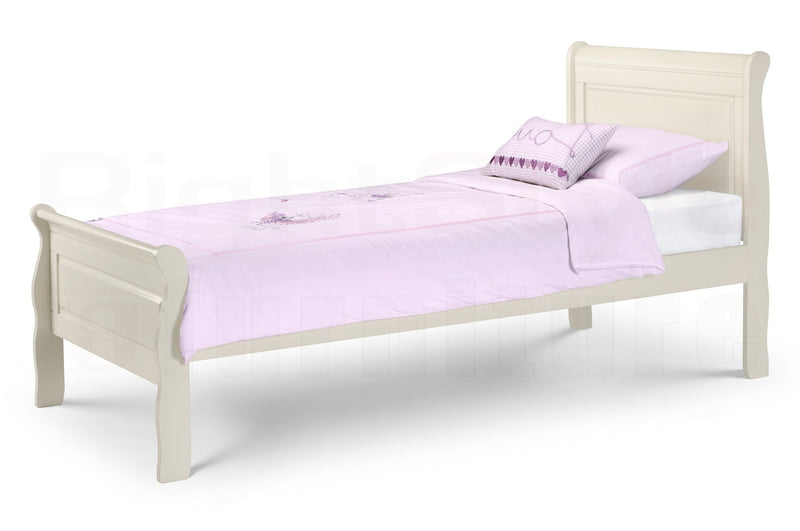 Emelia Sleigh Bed 90Cm