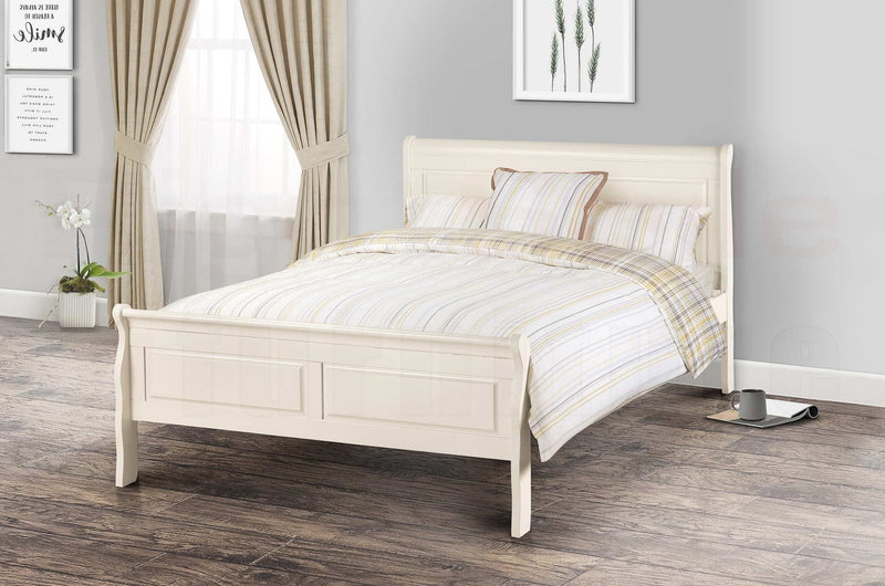 Emelia Sleigh Bed 90Cm