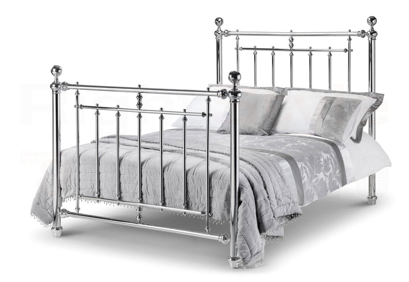 Empire Chrome 5Ft Kingsize Frame