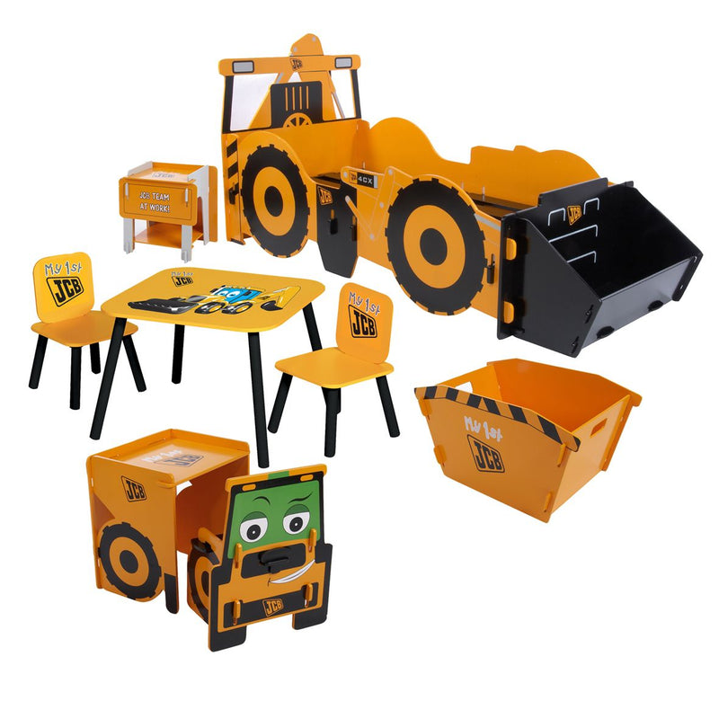 JCB Skip Toy Box Toys Storage