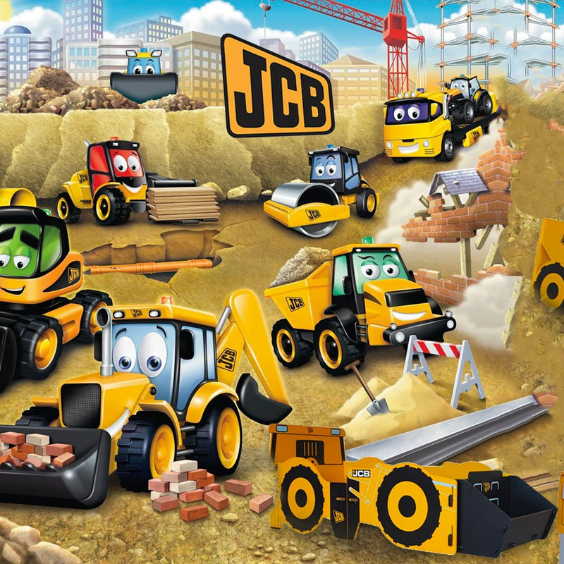 JCB Children's Digger 9 Bin Storage Unit