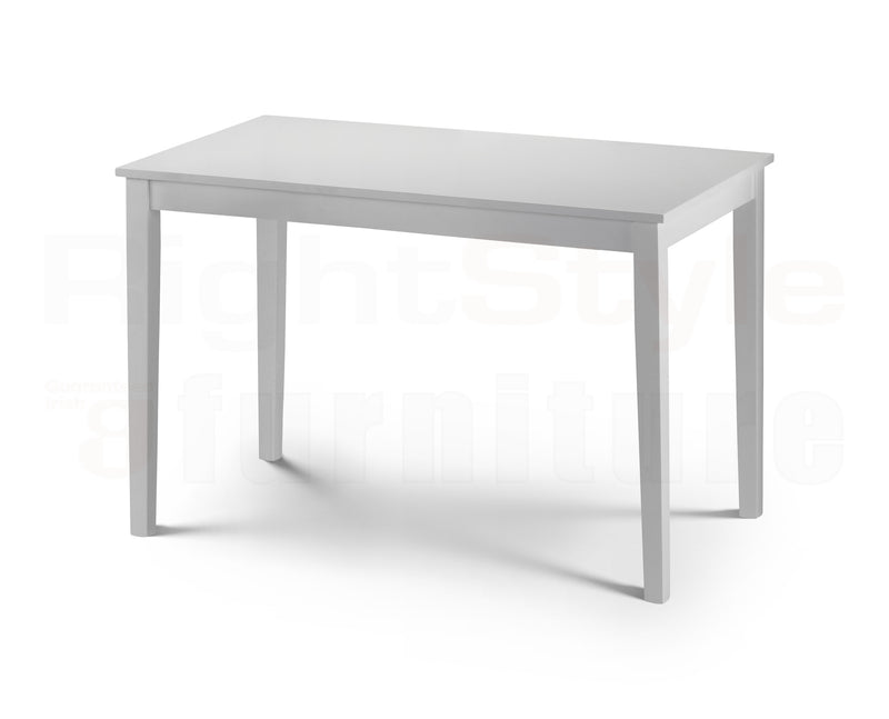 Kula Dining Table - Satin White